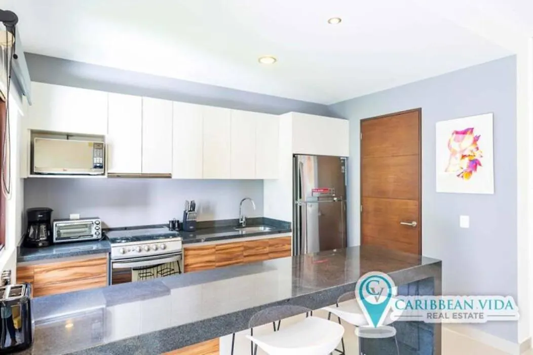 Apartamento Bright 1 Bd With Private Terrace Near Tulum Akumal